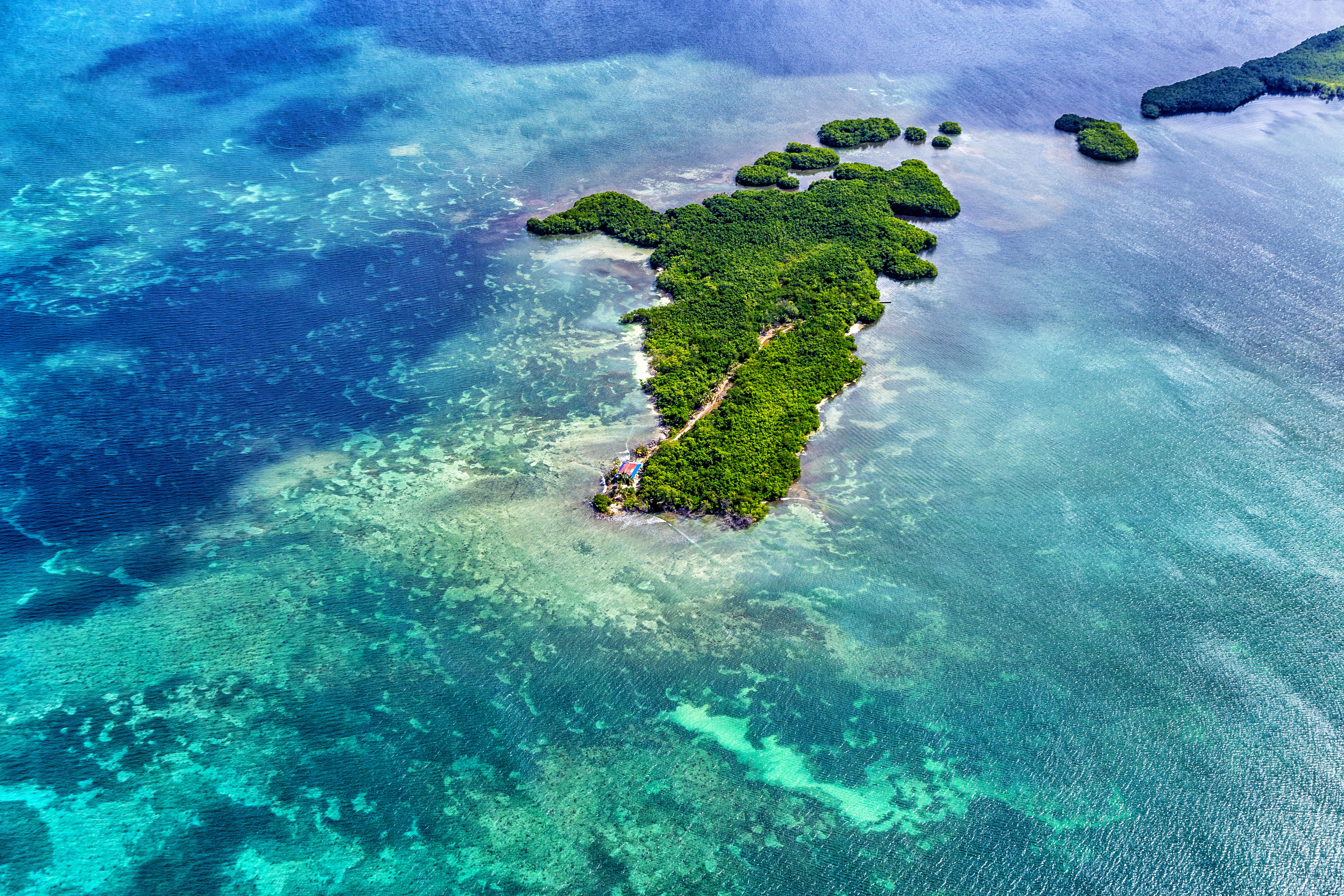 Phot of an island