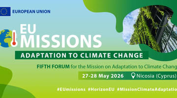 Banner Fifth Mission on Adaptation to Climate Change Forum