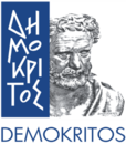 A visual of Demokritos in blue